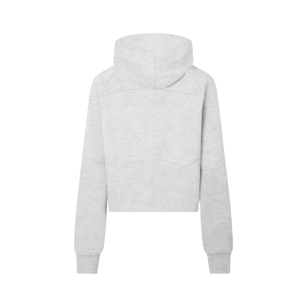 Women's Cropped Half-Zip Hoodie