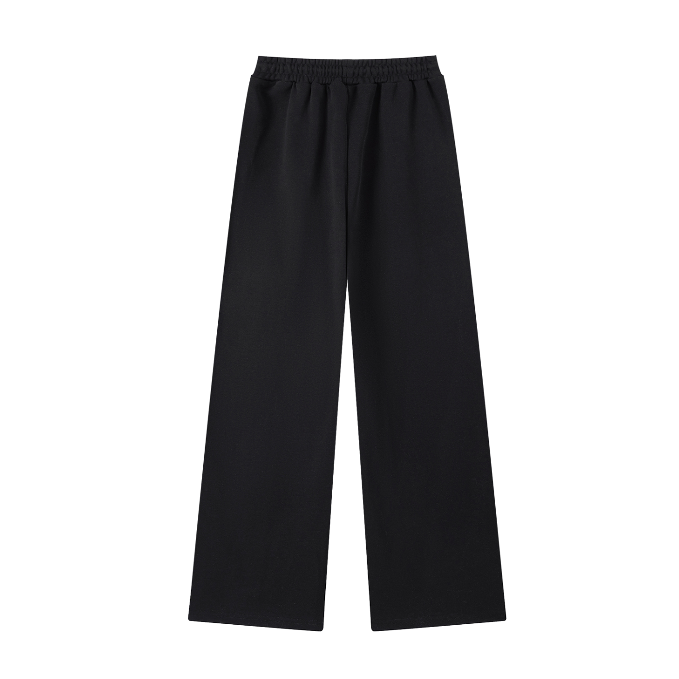 Classic Straight-Leg Sweatpants White Logo