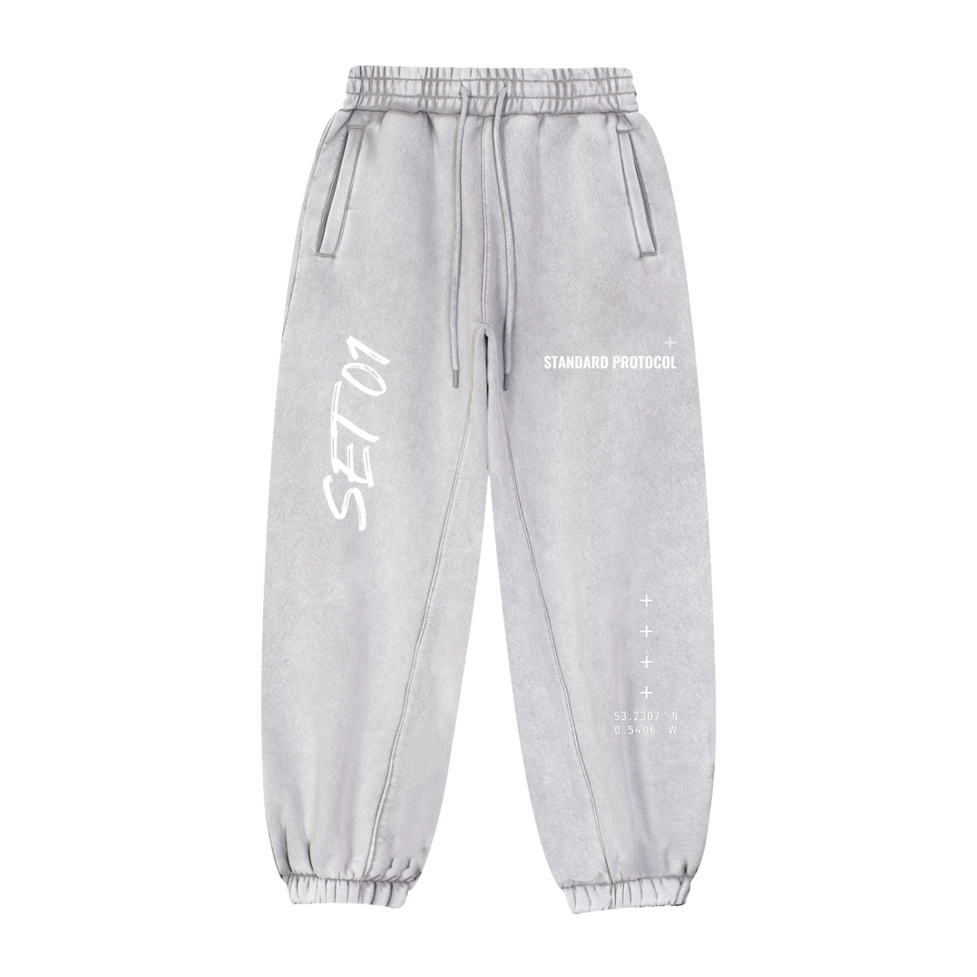 SP//S-01 Men's Fleeced Cuffed Sweatpants