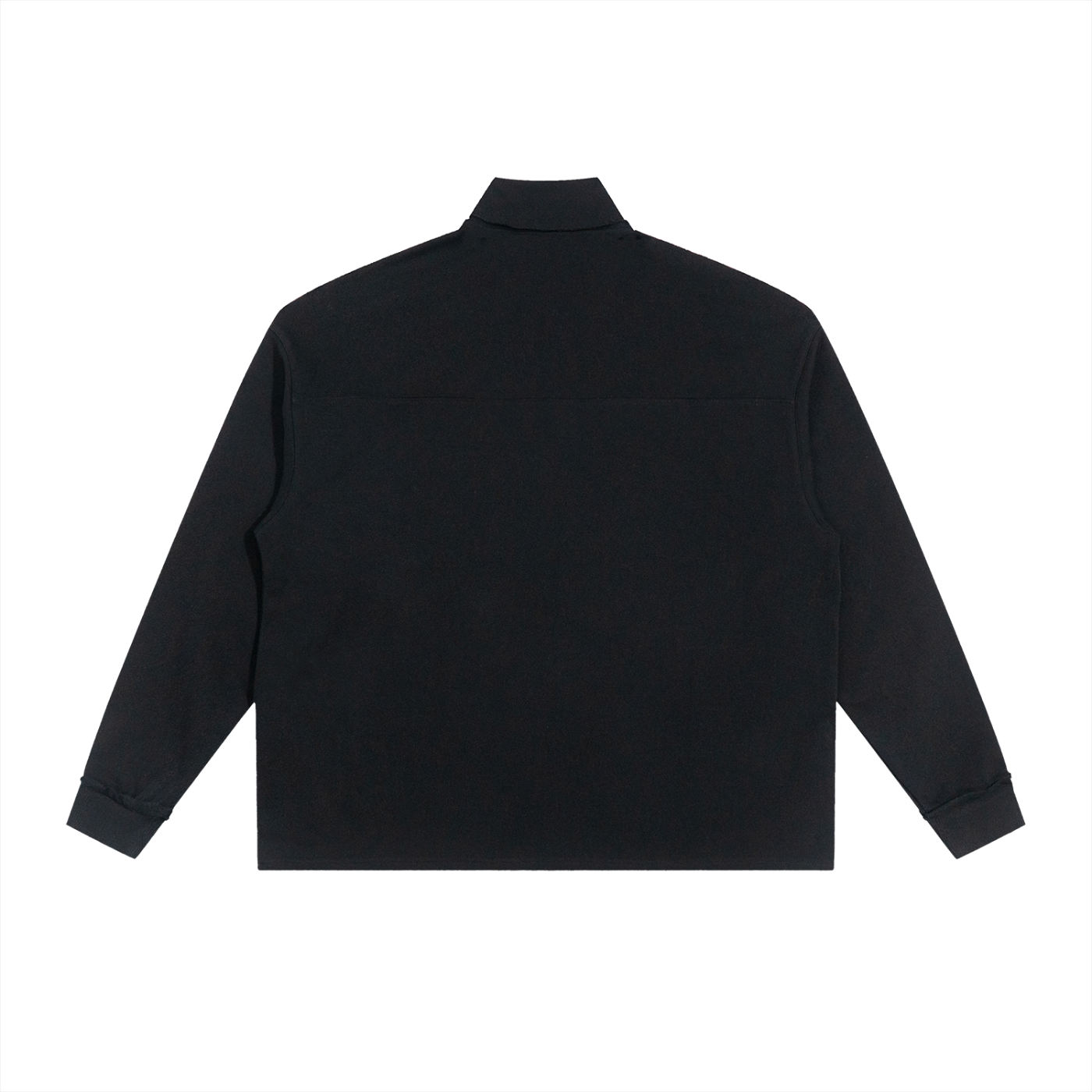 Men's Rolled Edge Quarter-Zip Sweatshirt