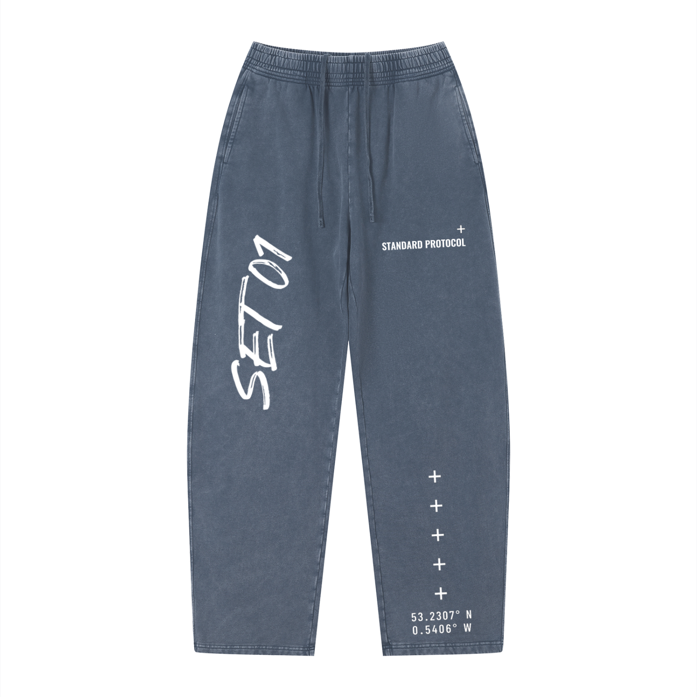SP//S-01 Vintage Wash Loose Sweatpants