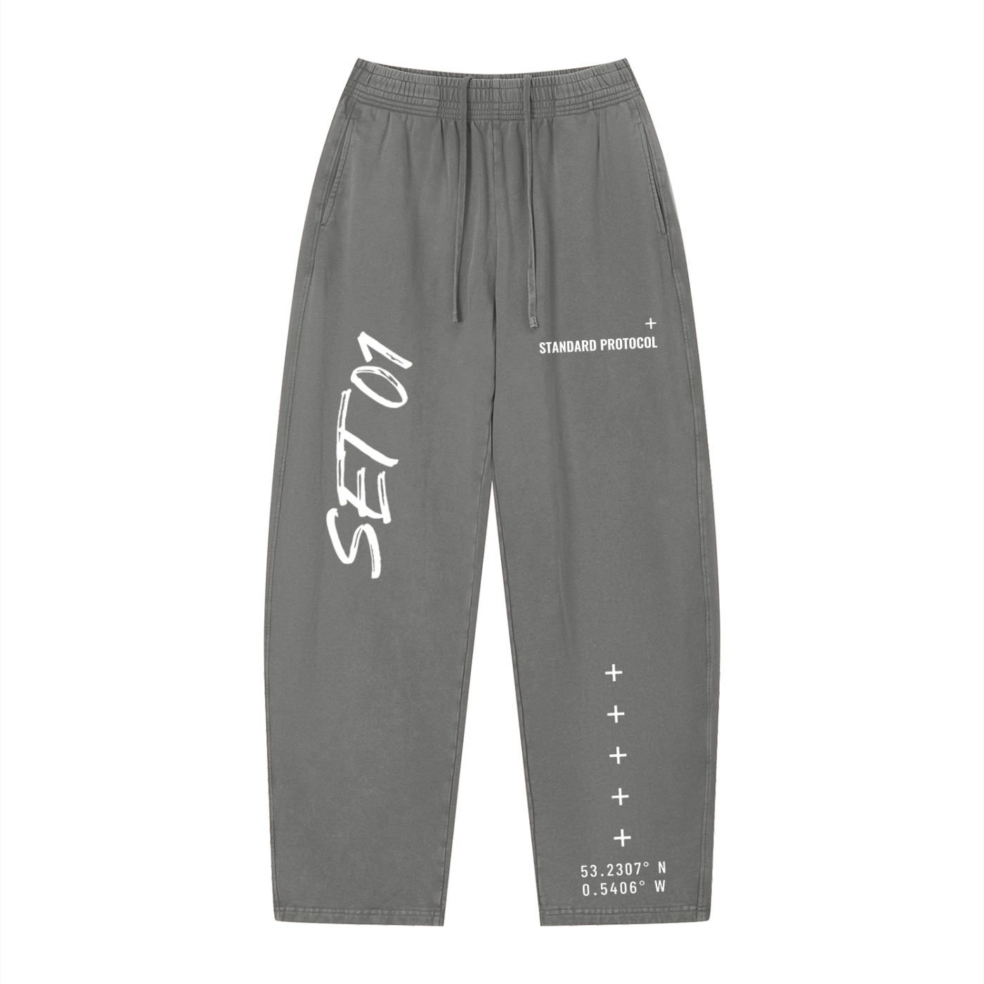 SP//S-01 Vintage Wash Loose Sweatpants