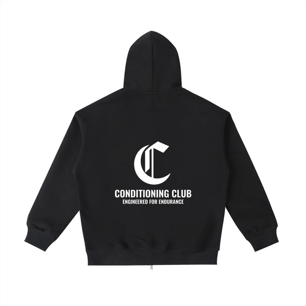 Costello's Graphic Heavyweight Zip Up Pocket Hoodie