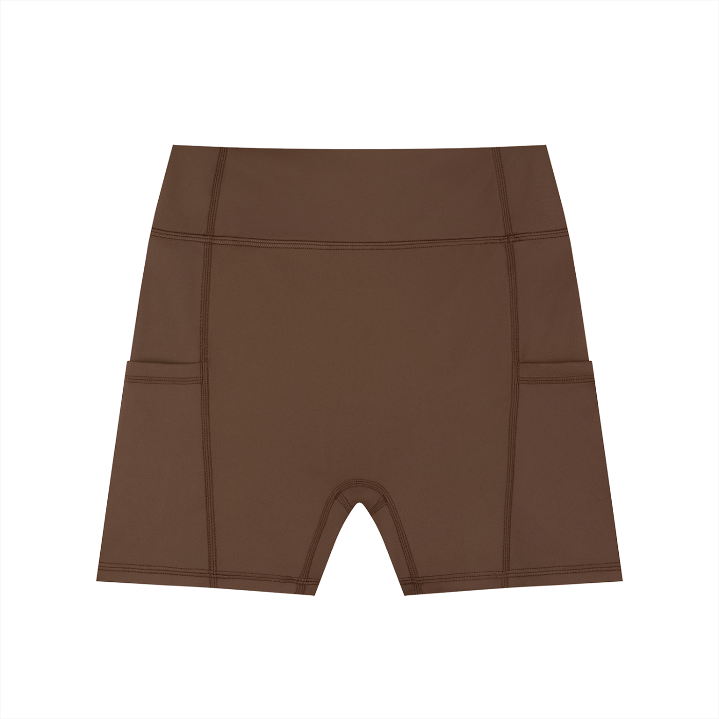 Classic High-Waisted Pocket Shorts