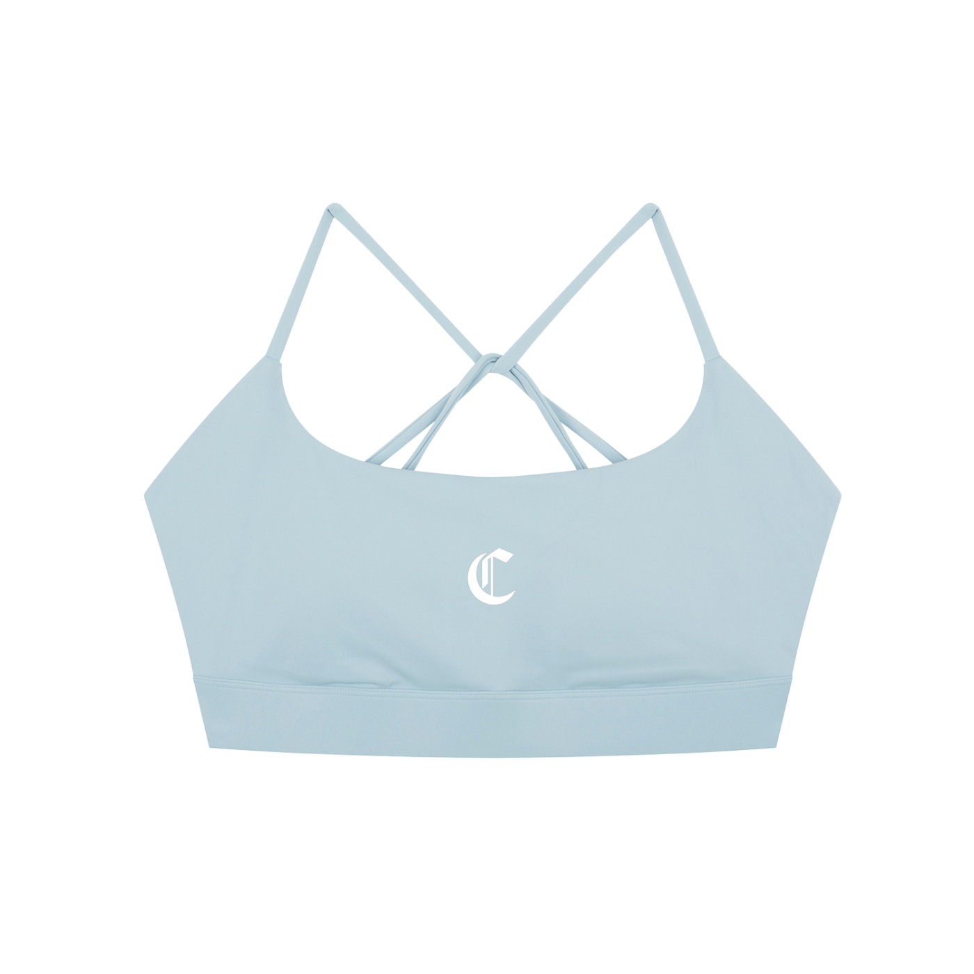 Costello's Strappy Criss Cross Yoga Sports Bra