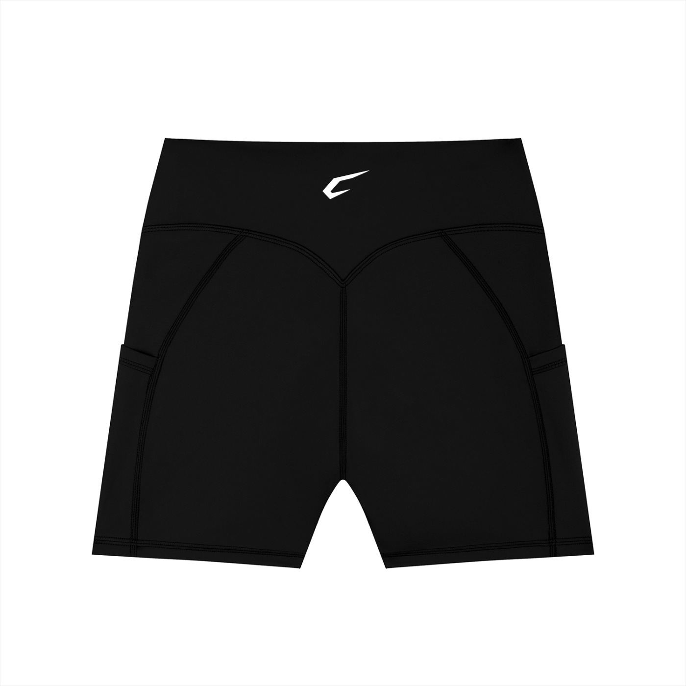 Classic High-Waisted Pocket Shorts