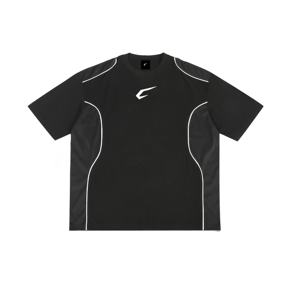 Classic Contrast Piped Panel T-Shirt