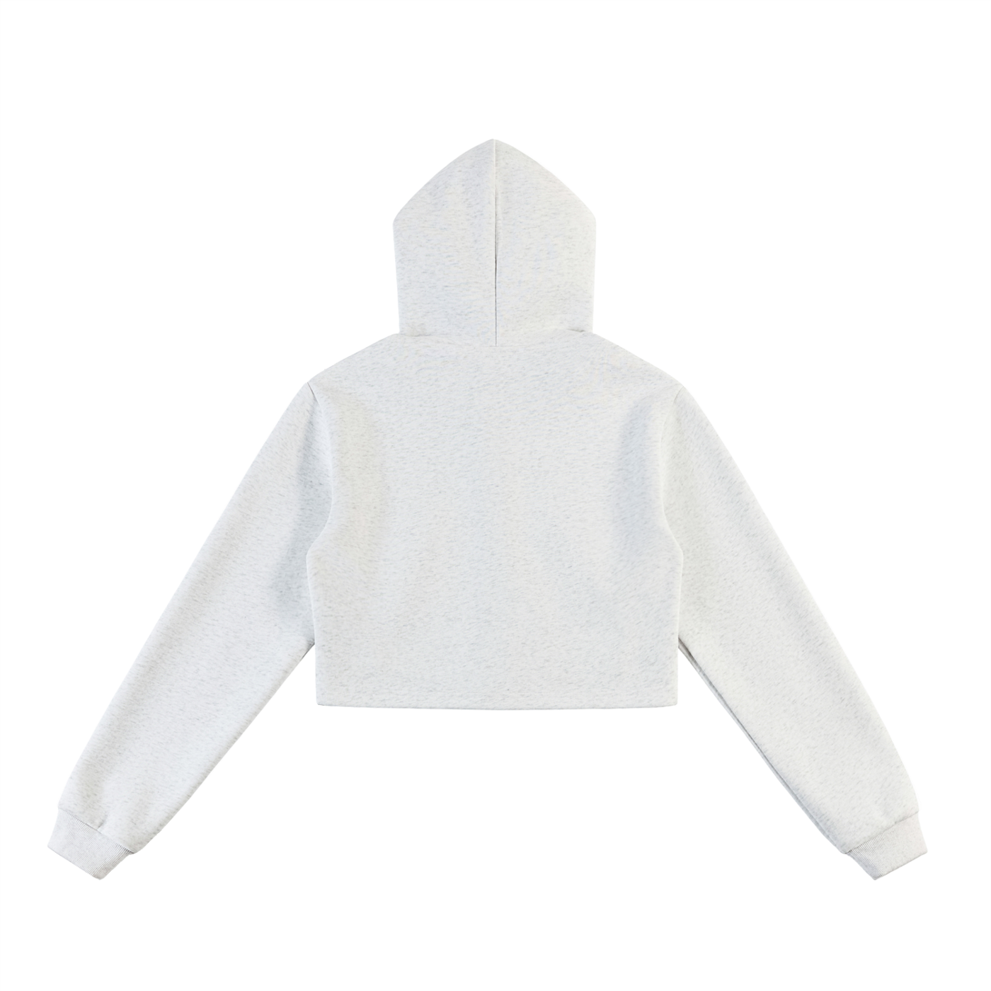 Women's Cropped Zip-Up Hoodie