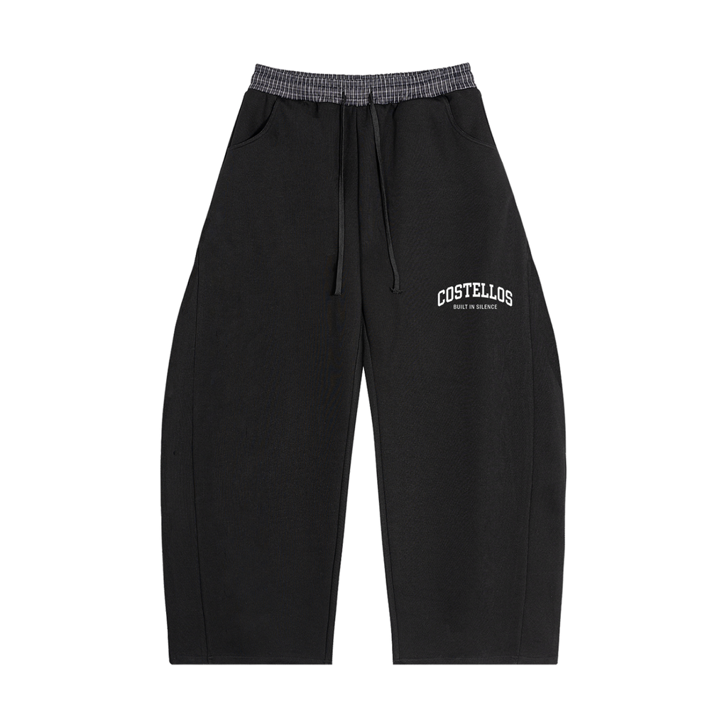 Costello's Plaid Waistband Barrel Sweatpants