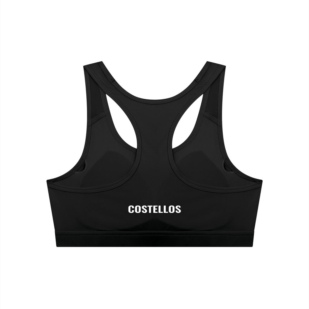 Costello's Women's Cropped Sports Bra