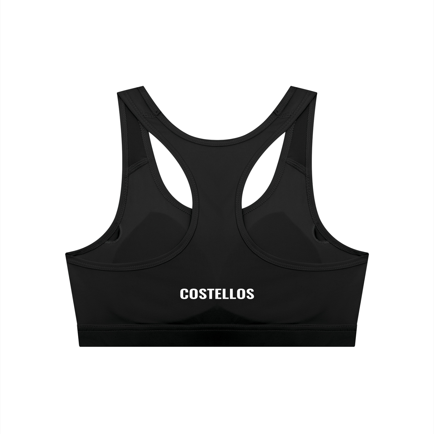 Costello's Women's Cropped Sports Bra