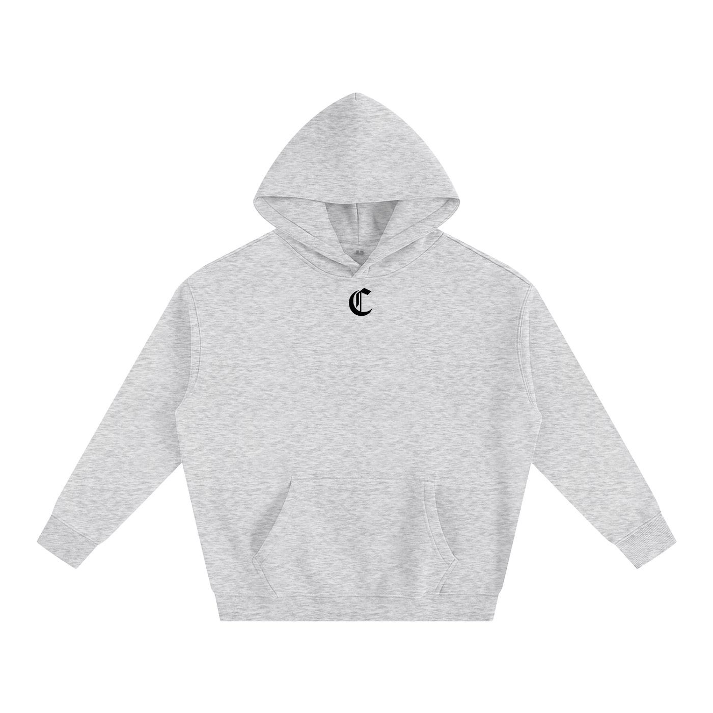 Men's Simple Oversized Fleeced Hoodie