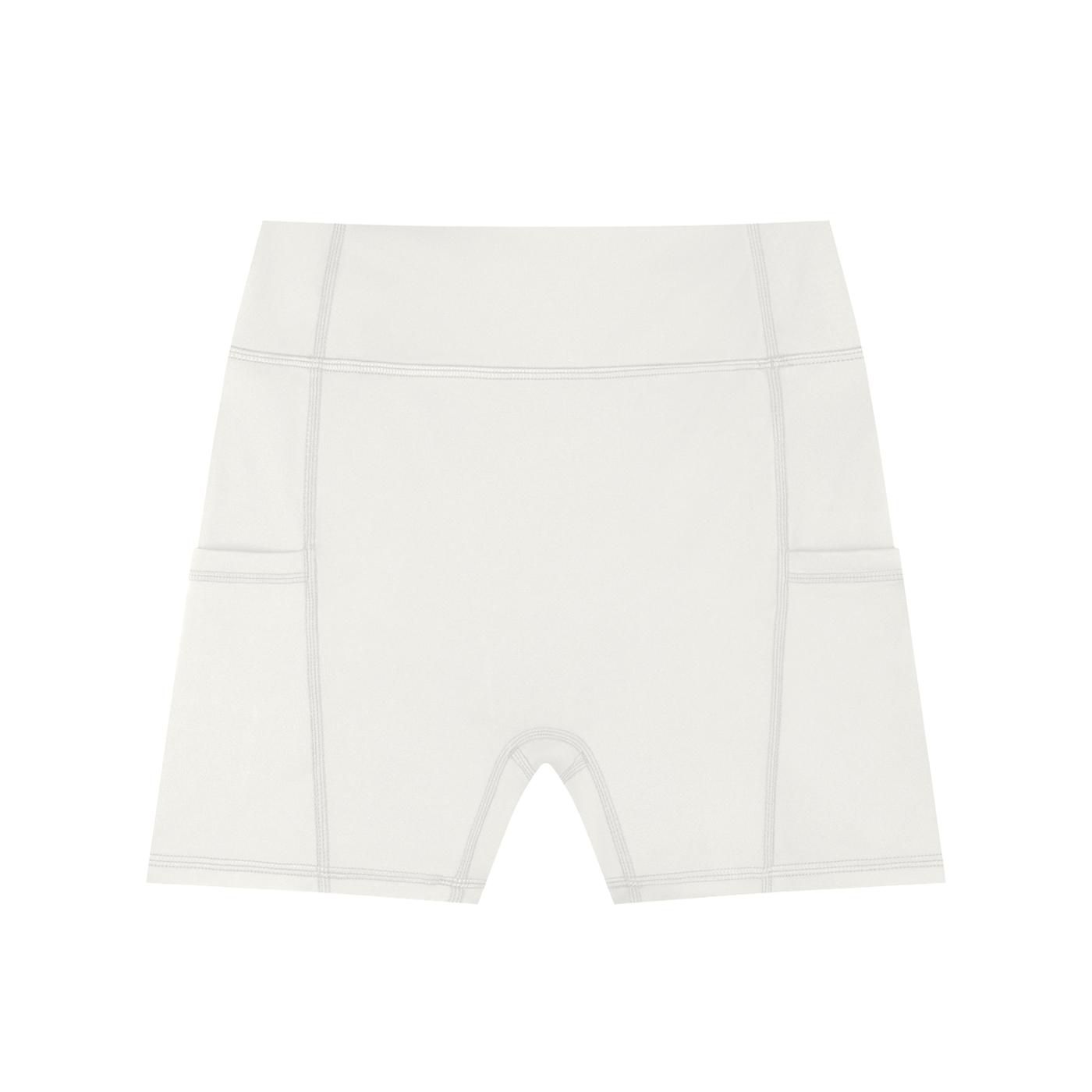 Classic High-Waisted Pocket Shorts