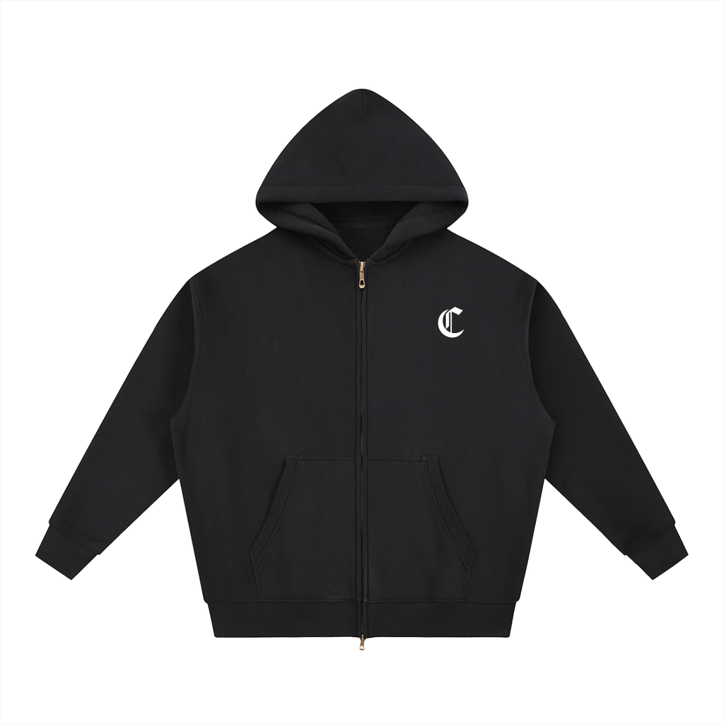 Men's Oversized Fleece Boxy Hoodie
