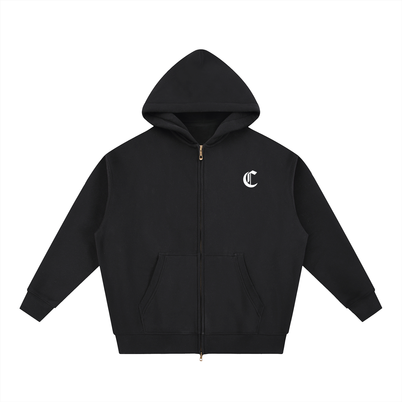 Men's Oversized Fleece Boxy Hoodie