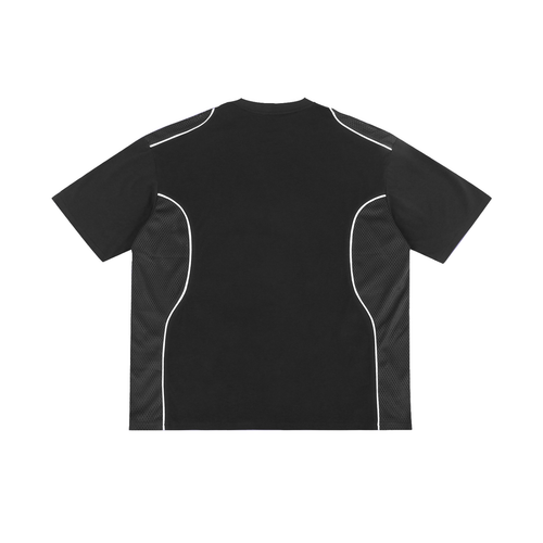 Classic Contrast Piped Panel T-Shirt