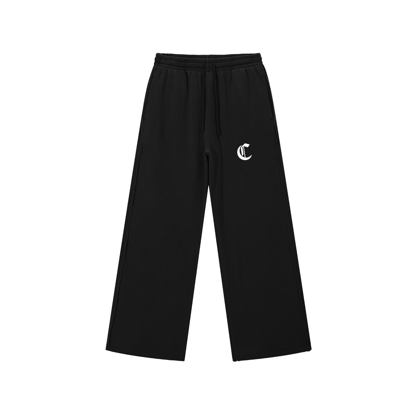 Costello's Snow Washed Raw Edge Sweatpants