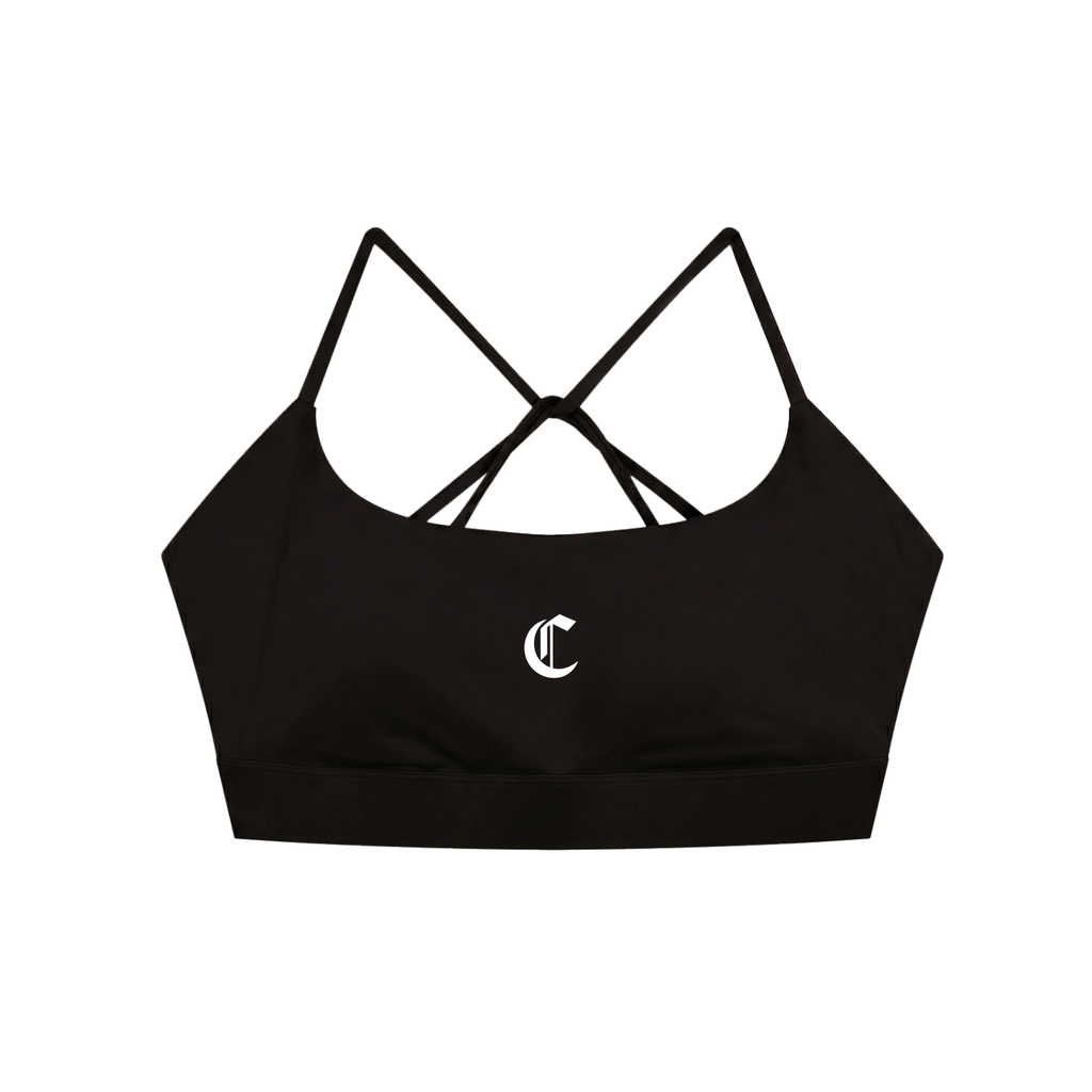 Strappy Criss Cross Adjustable Strap Yoga Sports Bra V1