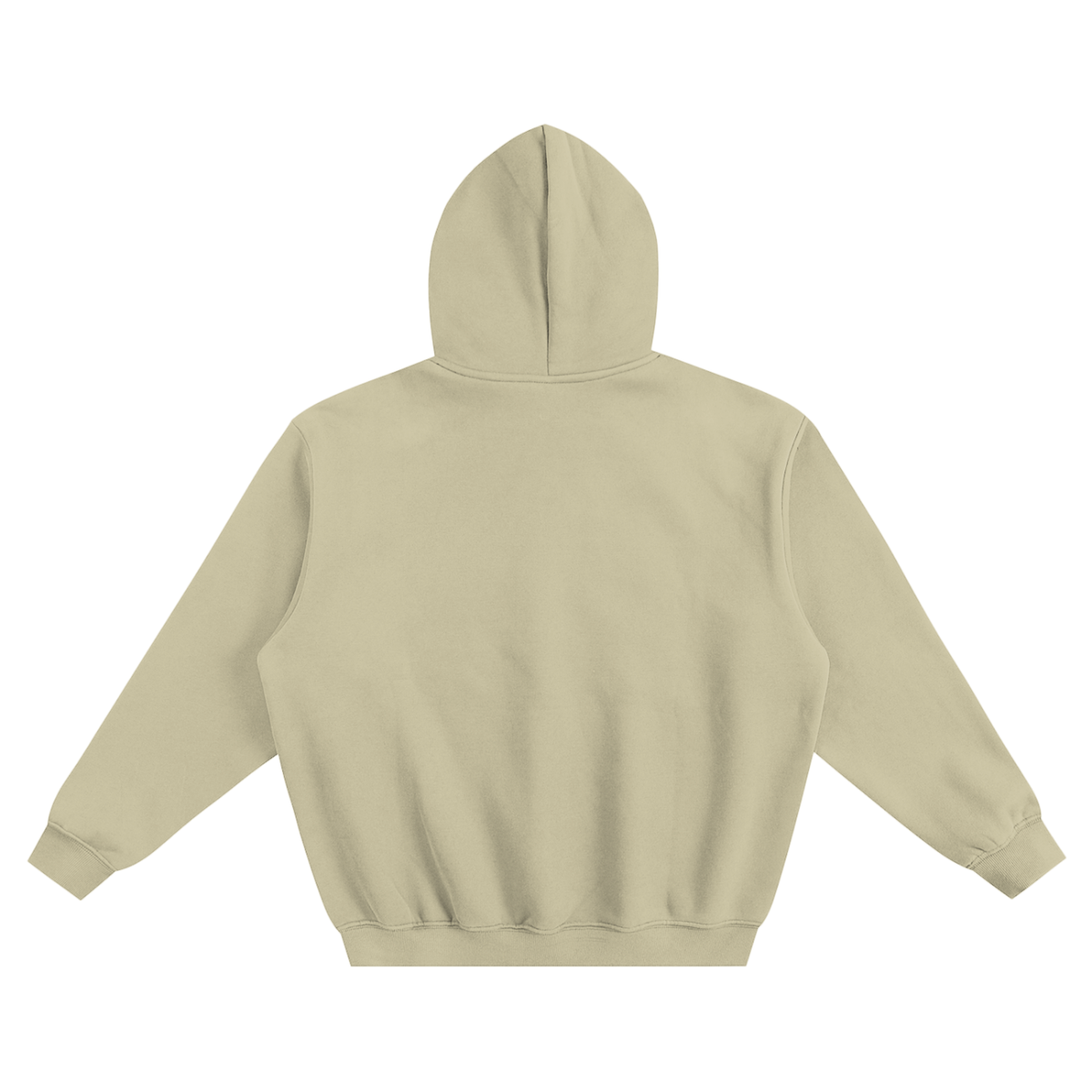 Embroidered Fleeced Boxy Hoodie