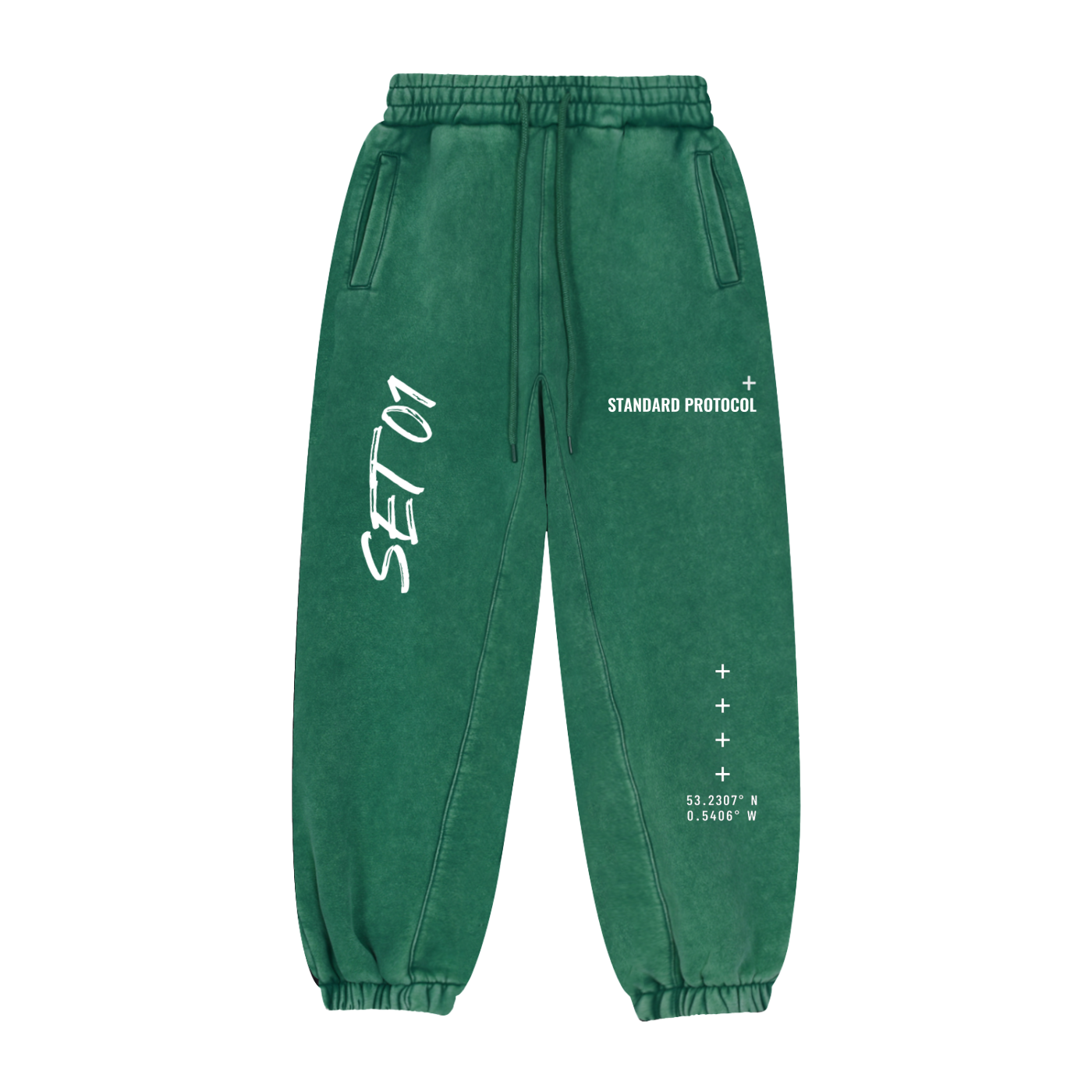 SP//S-01 Men's Fleeced Cuffed Sweatpants