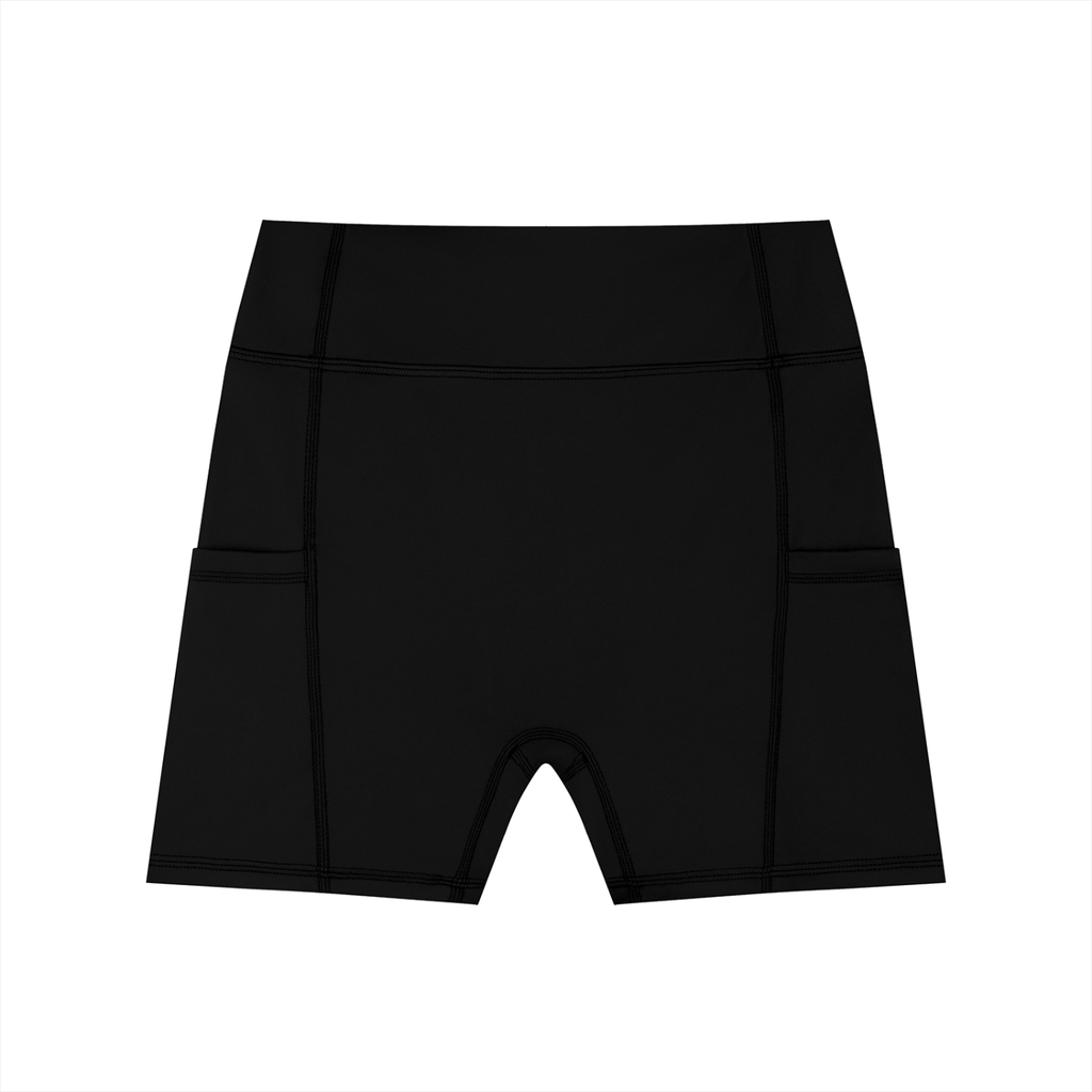 Classic High-Waisted Pocket Shorts