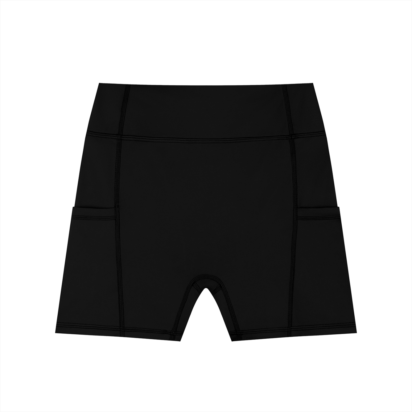 Classic High-Waisted Pocket Shorts