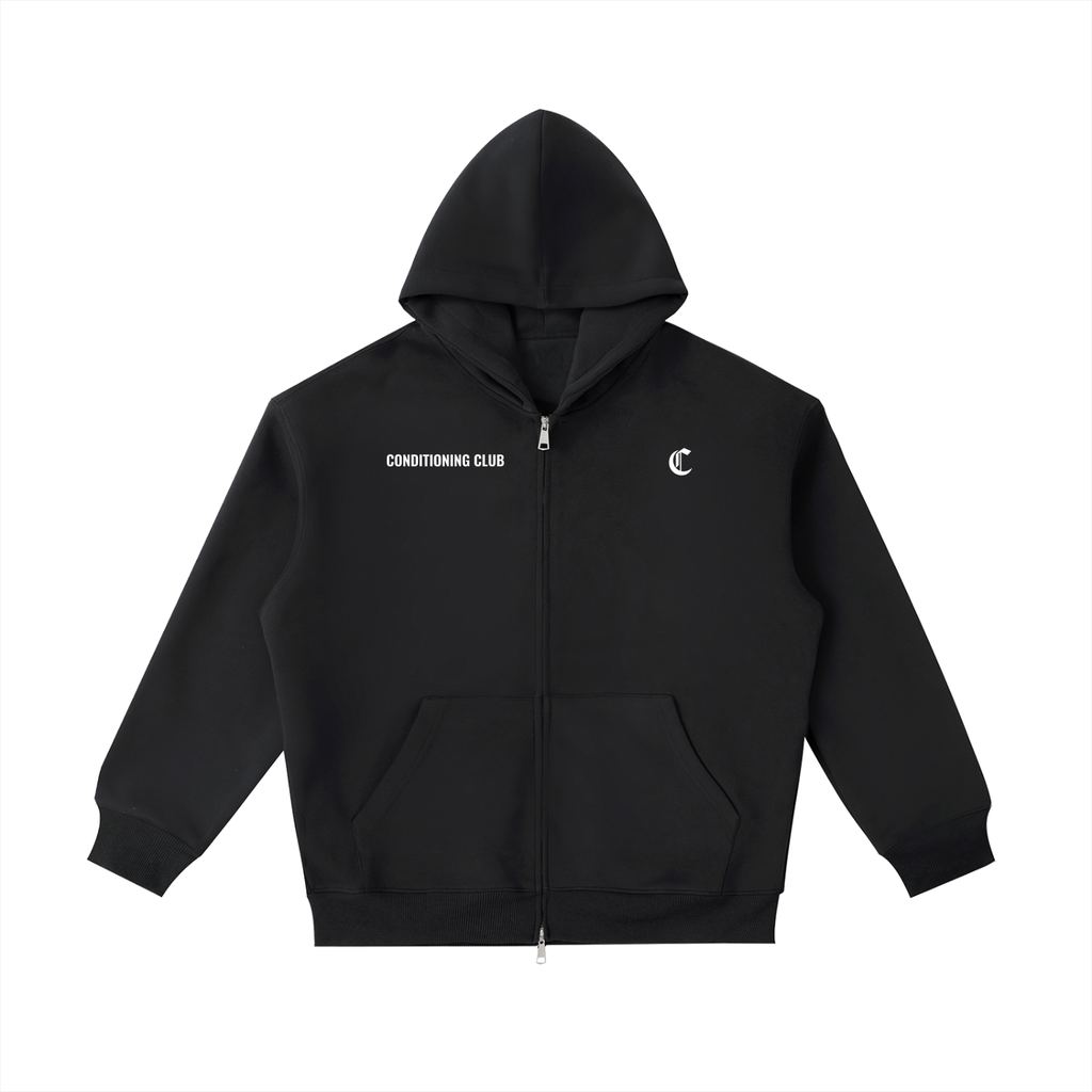 Costello's Graphic Heavyweight Zip Up Pocket Hoodie