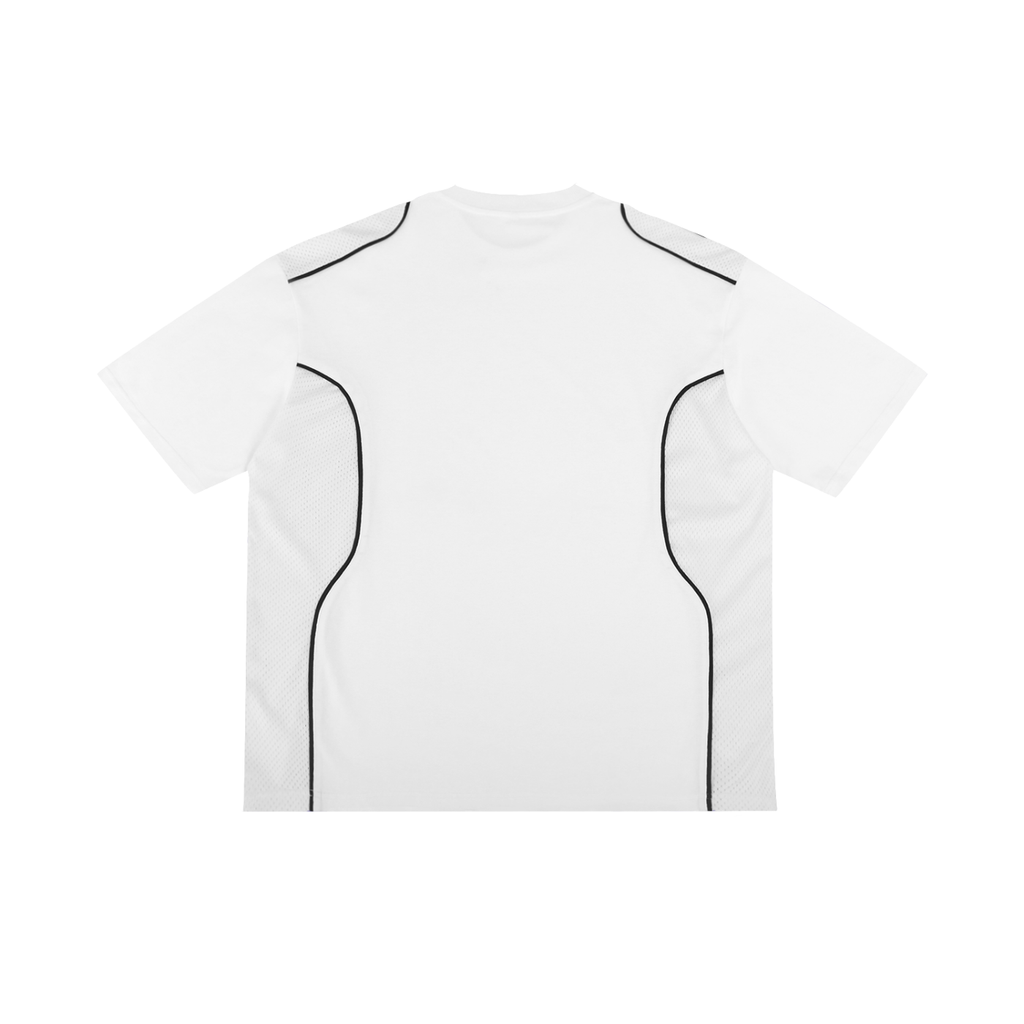 Classic Contrast Piped Panel T-Shirt