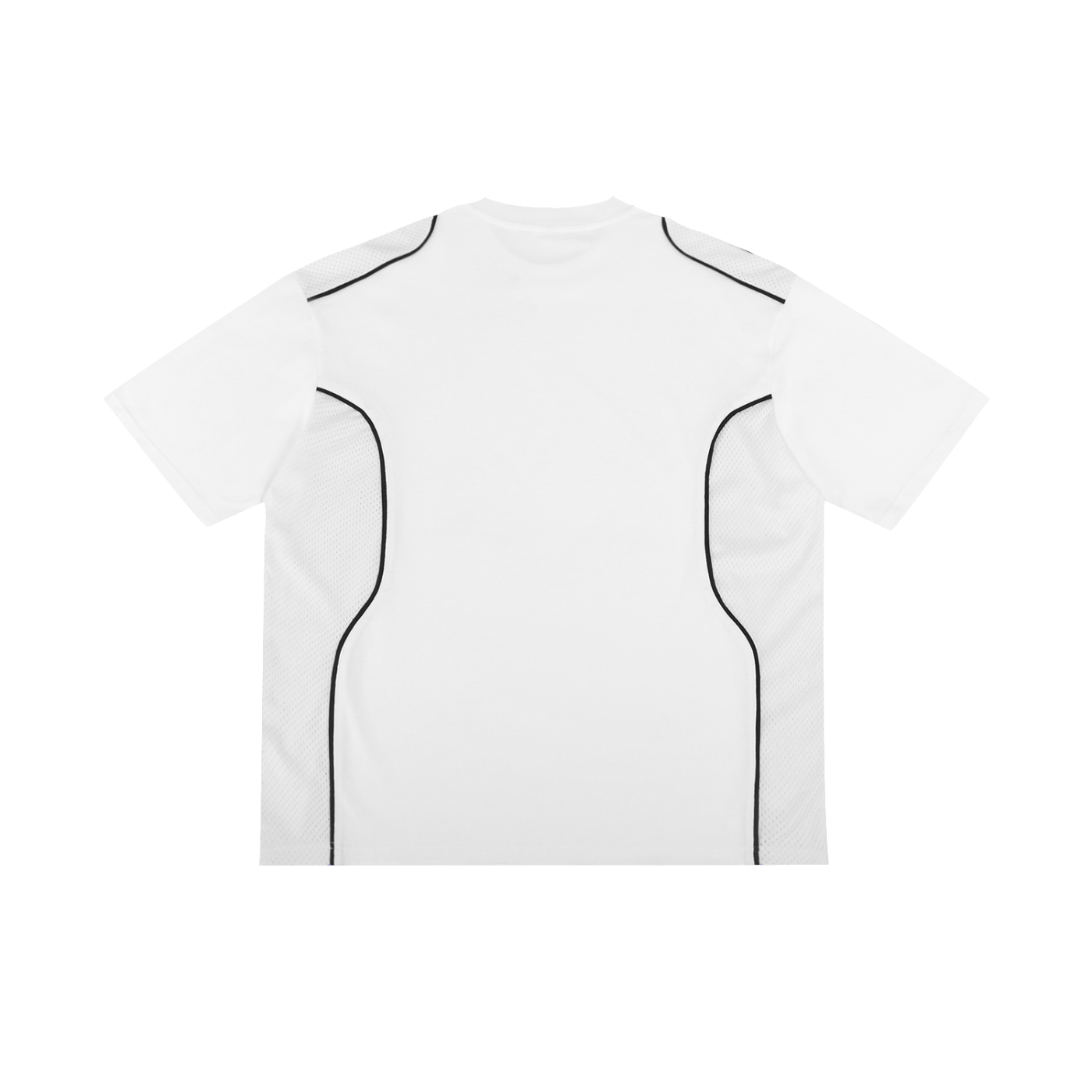 Classic Contrast Piped Panel T-Shirt