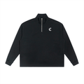 Men's Rolled Edge Quarter-Zip Sweatshirt