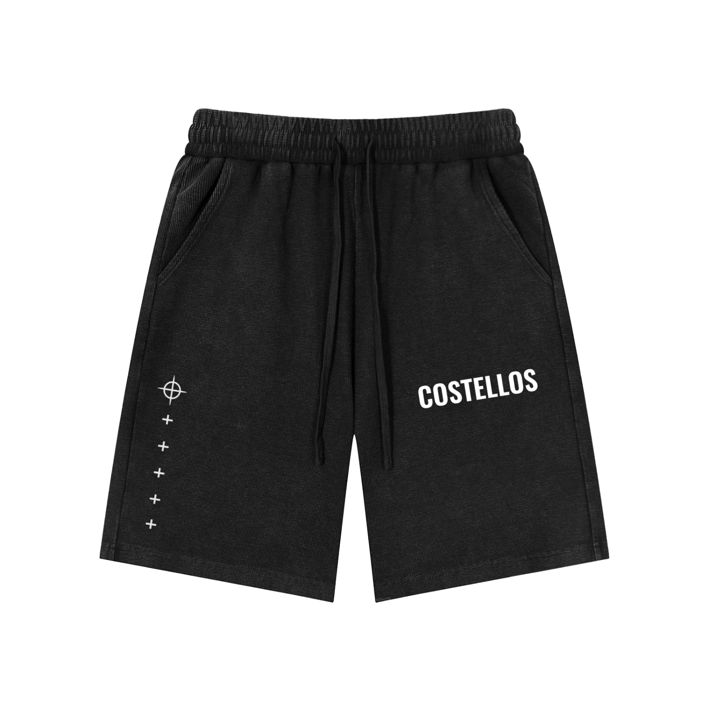 Costello's Mineral Wash Waffle Knit Shorts