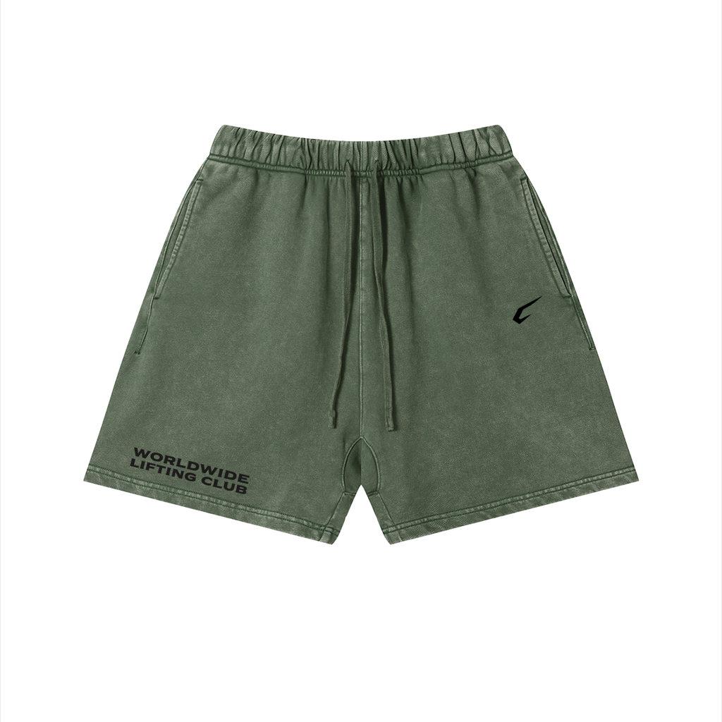 Vintage Wash Cotton Shorts