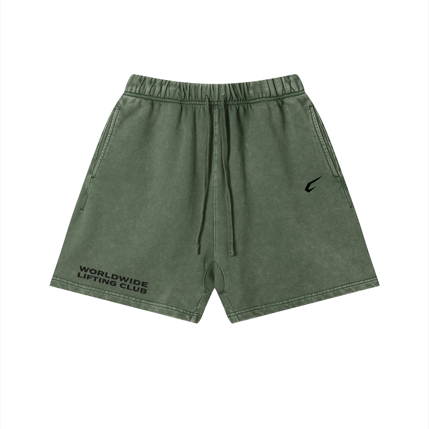 Vintage Wash Cotton Shorts