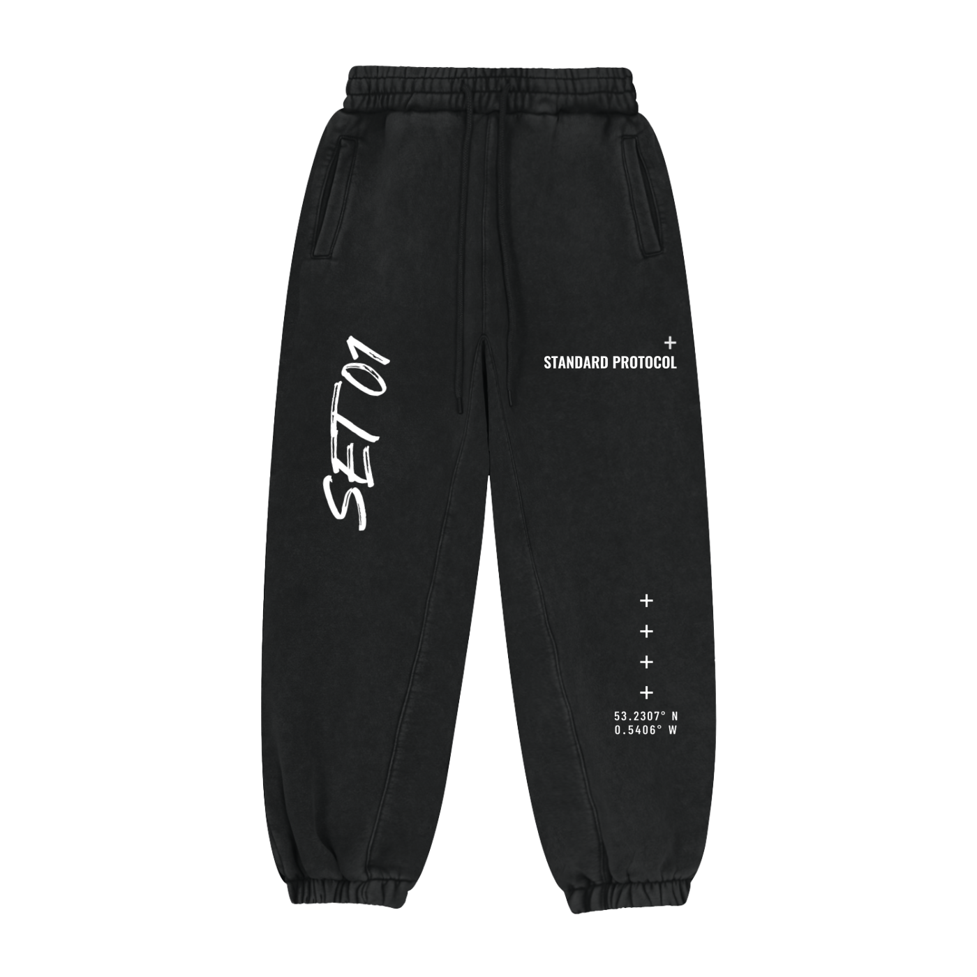 SP//S-01 Men's Fleeced Cuffed Sweatpants