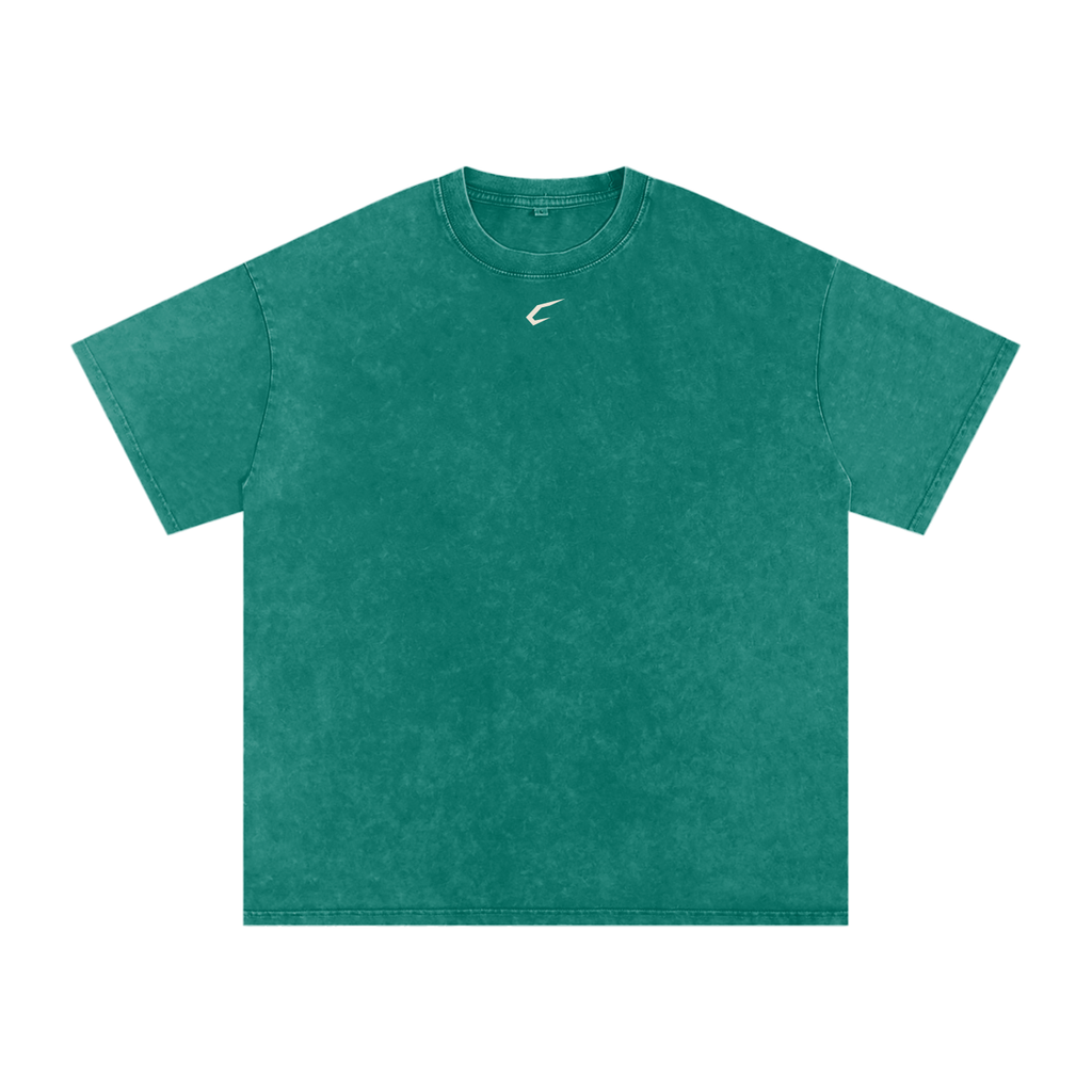 Snow Washed Oversized T Off White Logo