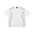 Classic Contrast Piped Panel T-Shirt