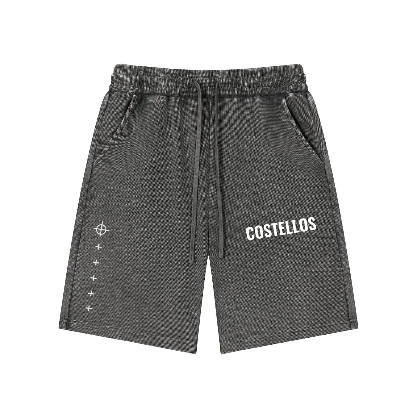 Costello's Mineral Wash Waffle Knit Shorts