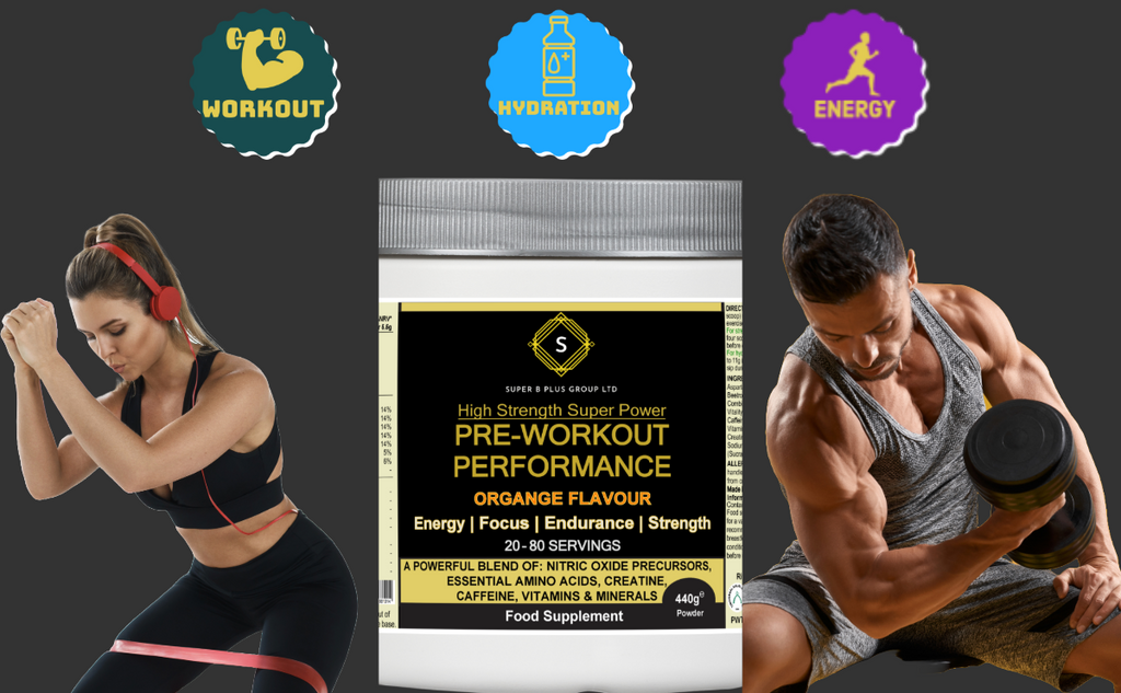 PRE-WORKOUT PERFORMANCE - 20 - 80 Servings