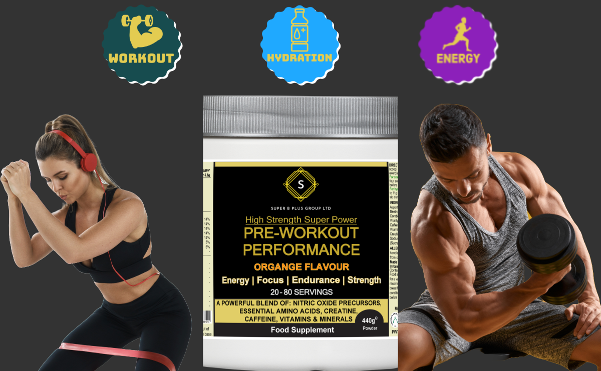 PRE-WORKOUT PERFORMANCE - 20 - 80 Servings