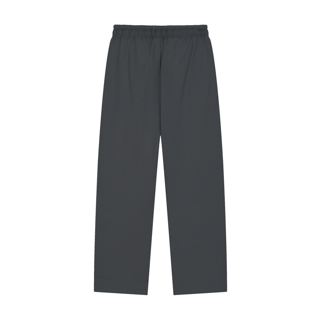 Classic Black Straight-Leg Sweatpants