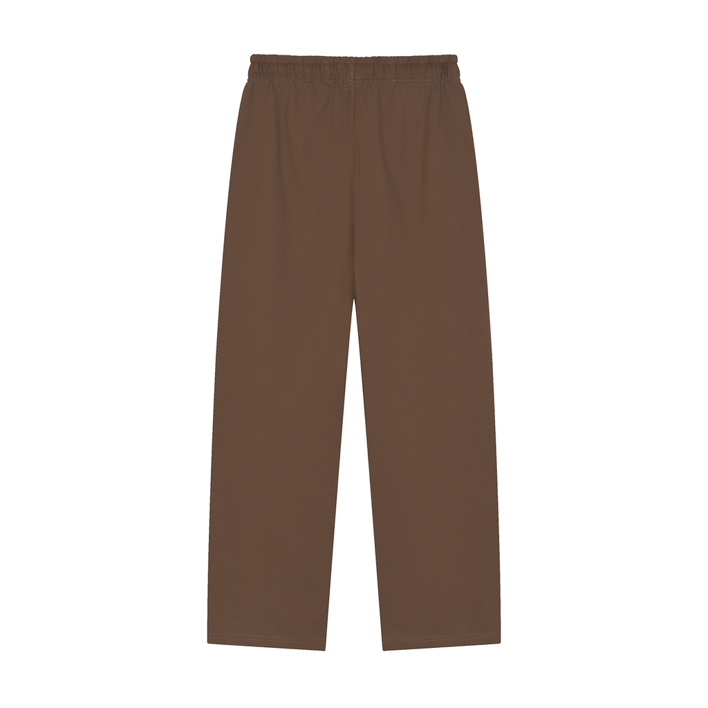 Classic Black Straight-Leg Sweatpants