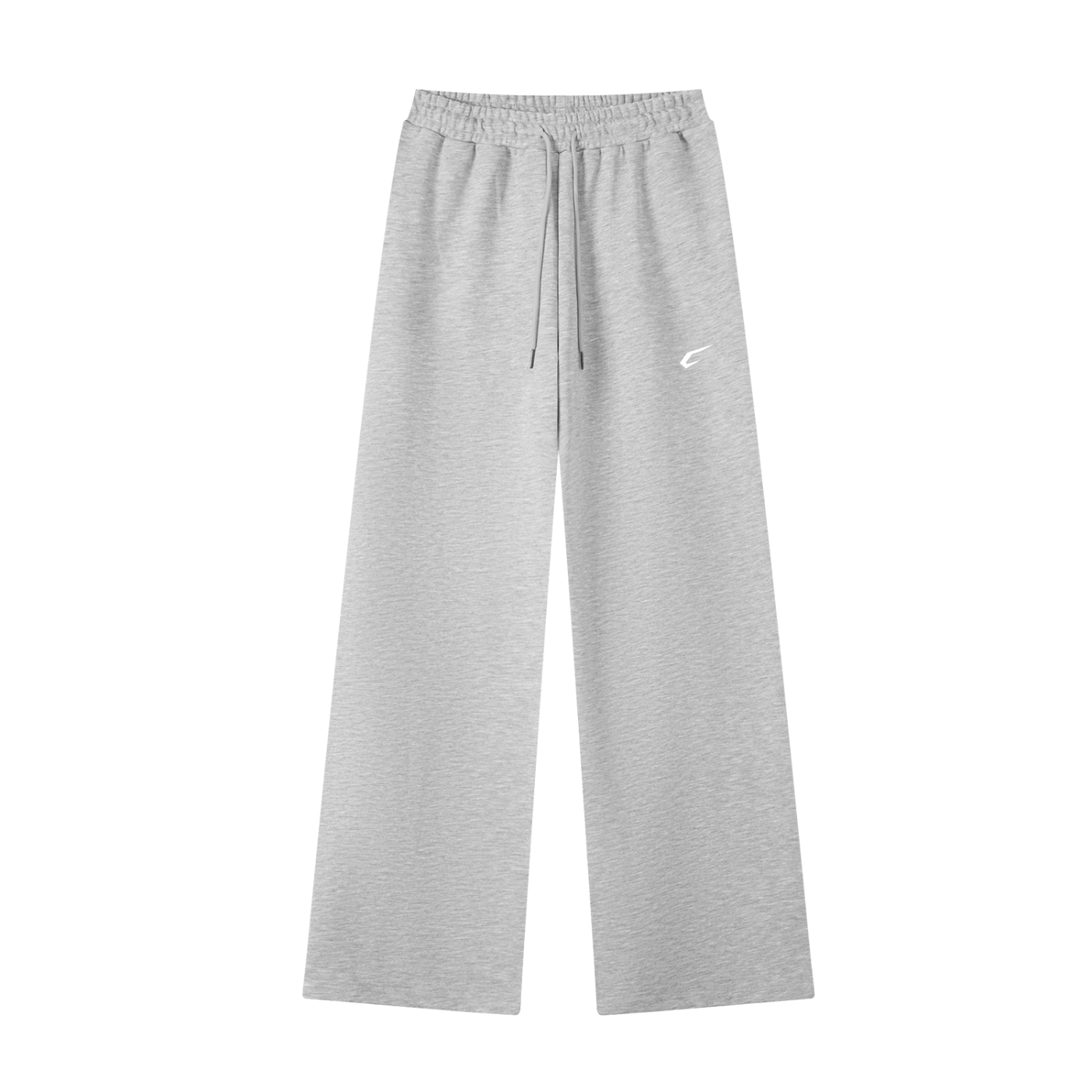 Classic Straight-Leg Sweatpants White Logo