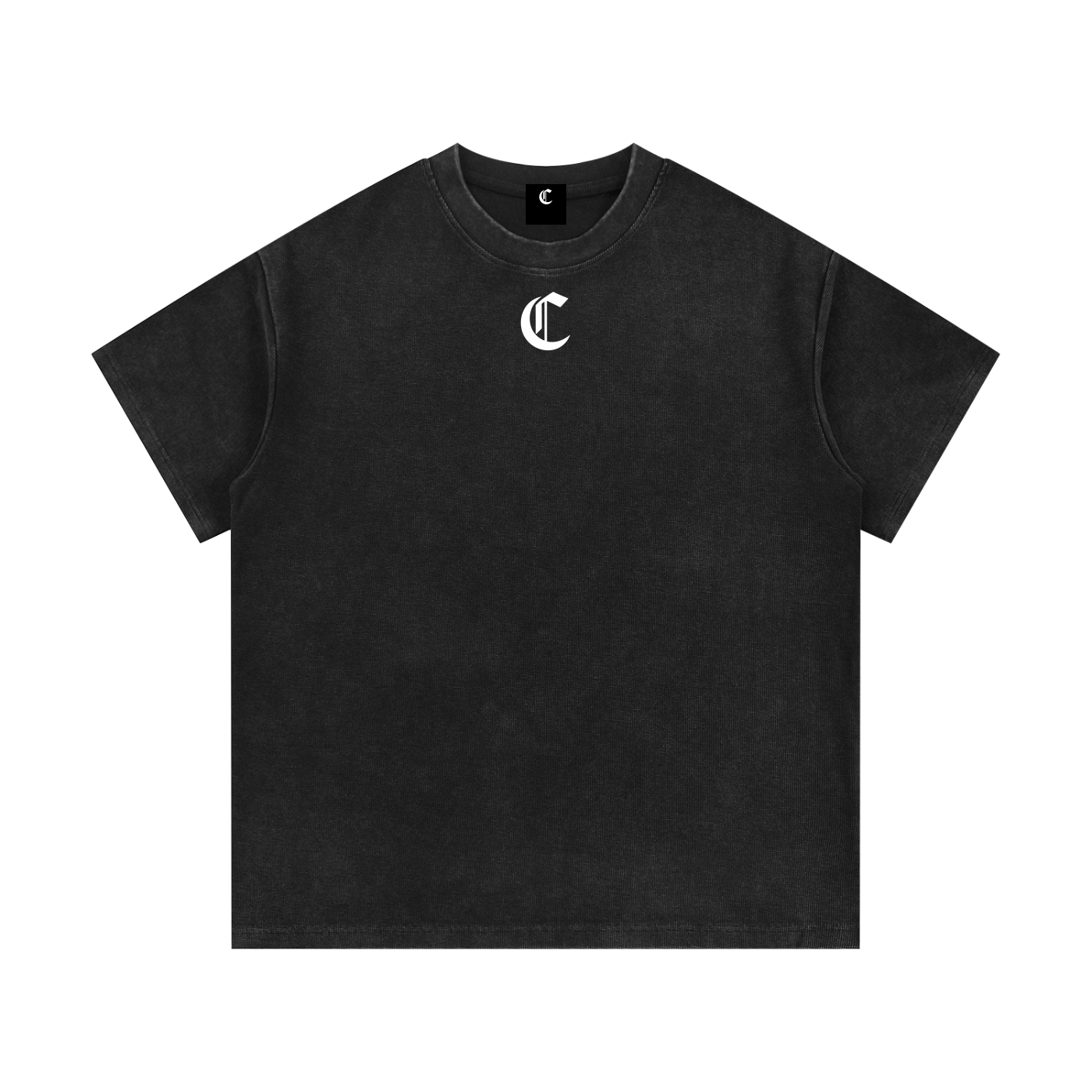 Men's Mineral Wash Waffle Knit T-Shirt