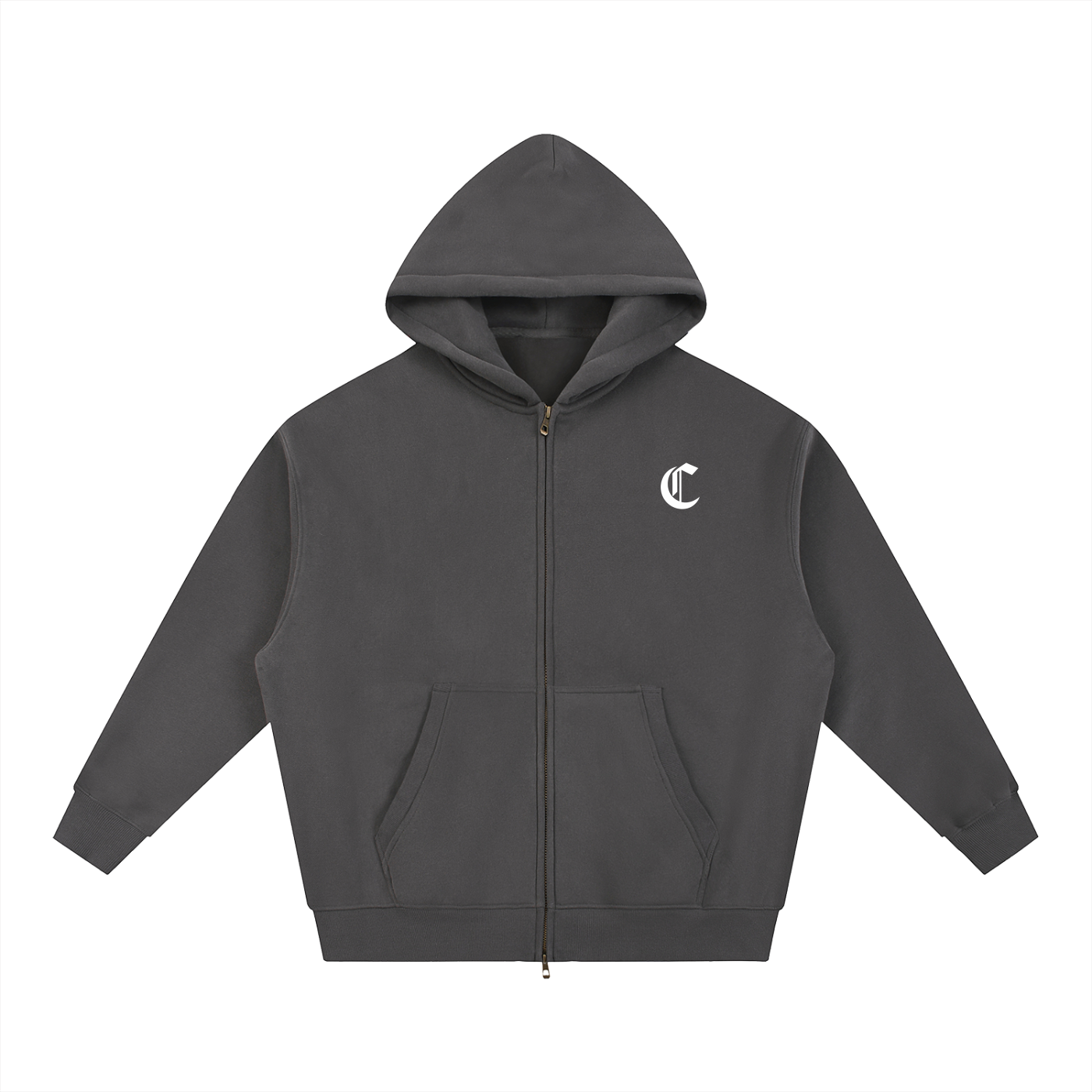 Men's Oversized Fleece Boxy Hoodie