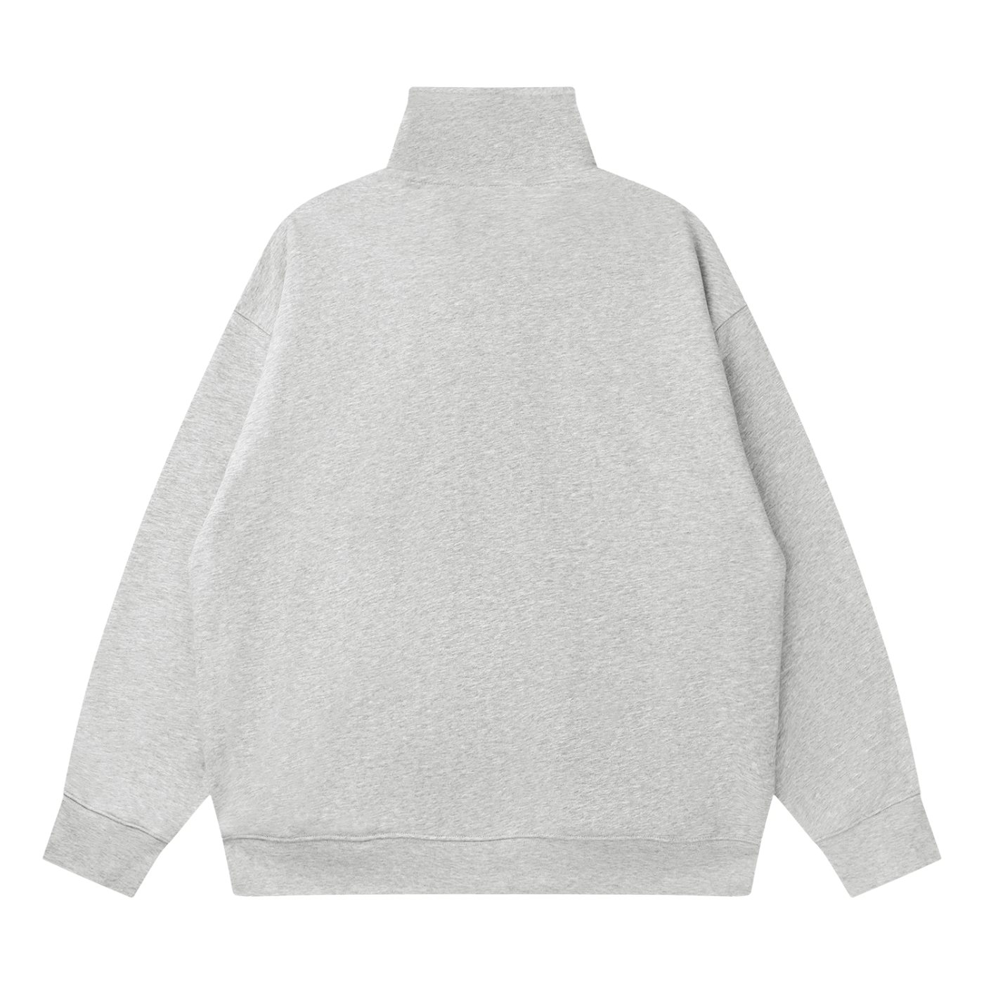 Men's Quarter-Zip Drop Shoulder Sweatshirt