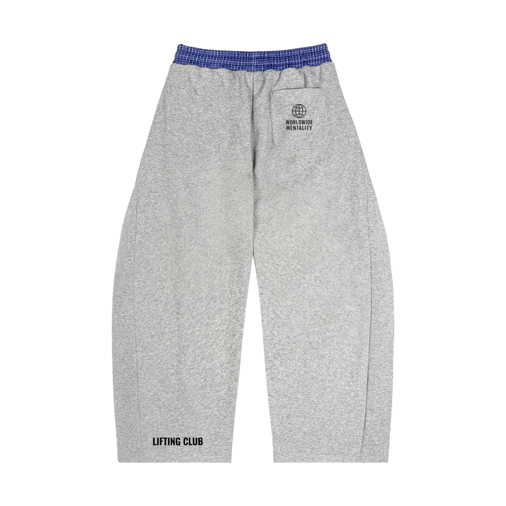 Costello's Plaid Waistband Barrel Sweatpants