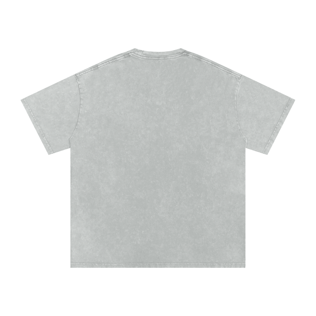 Snow Washed Oversized T Off White Logo