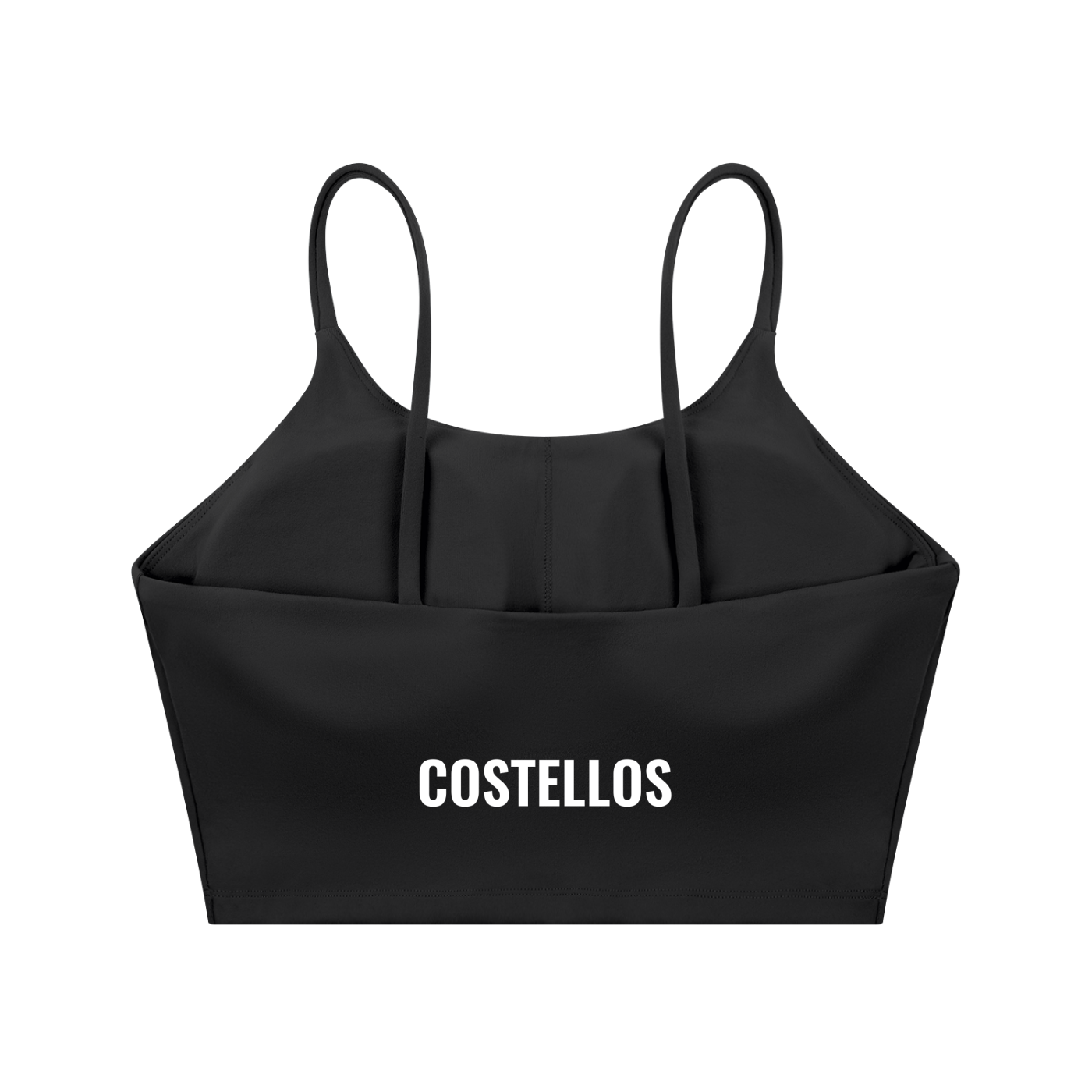 Costello's Spaghetti Strap Yoga Sports Bra