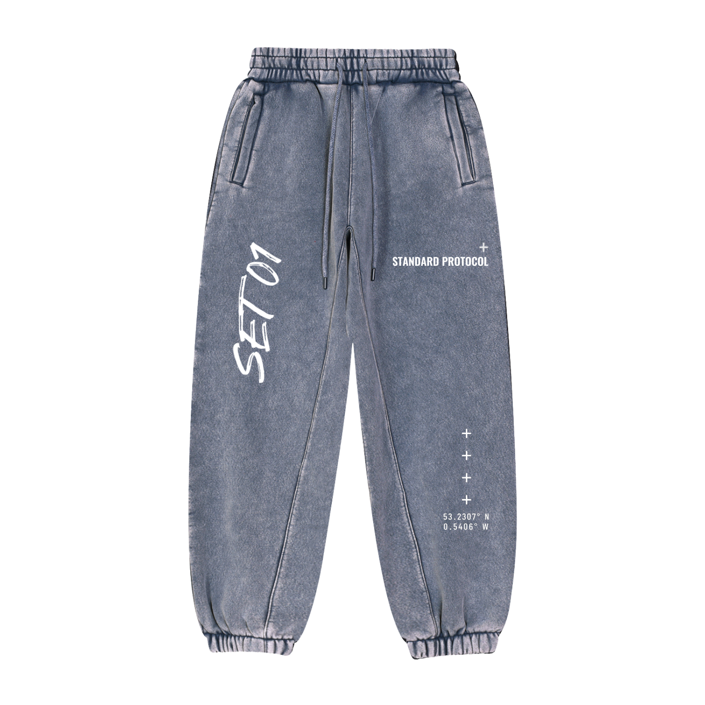 SP//S-01 Men's Fleeced Cuffed Sweatpants