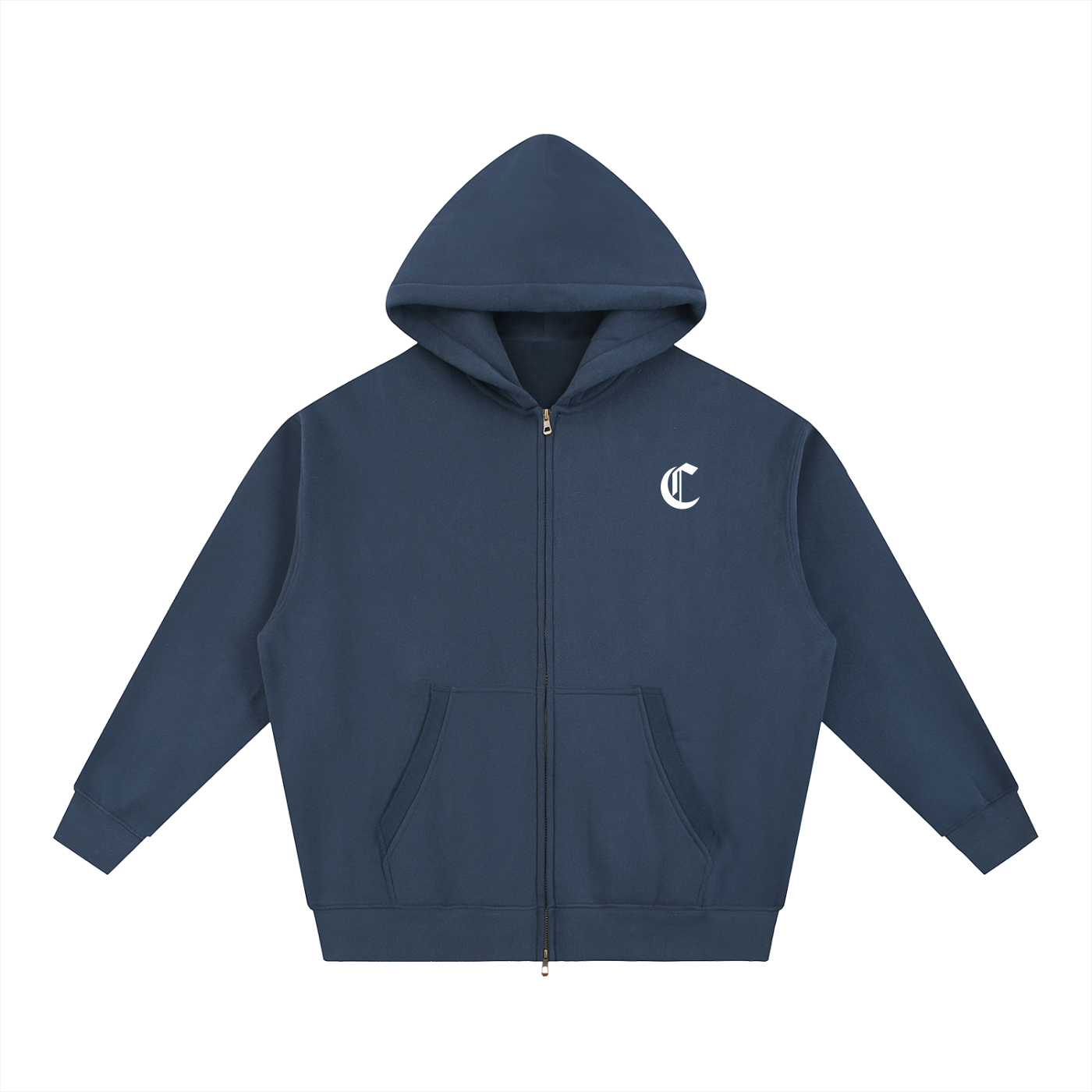 Men's Oversized Fleece Boxy Hoodie
